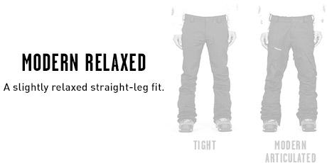 Mens Snow Pants Modern Relaxed Fits