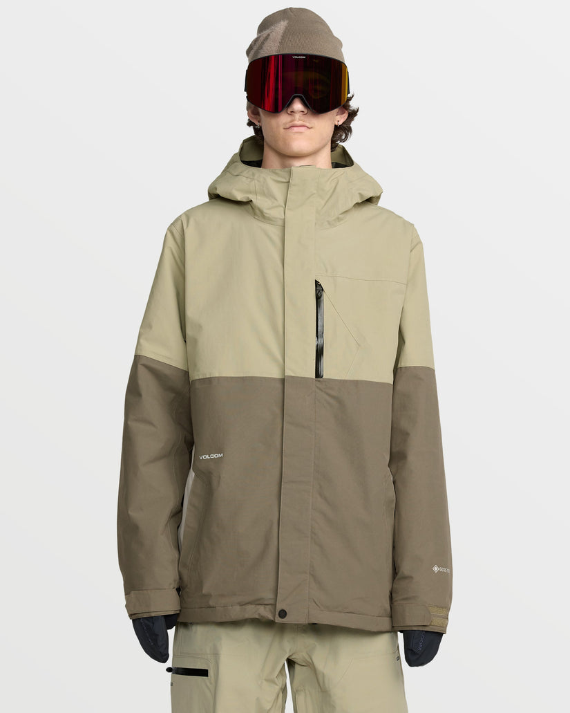L Insulated Gore-Tex Jacke - Moss Green