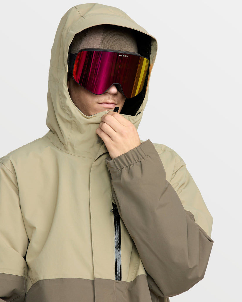 L Insulated Gore-Tex Jacke - Moss Green