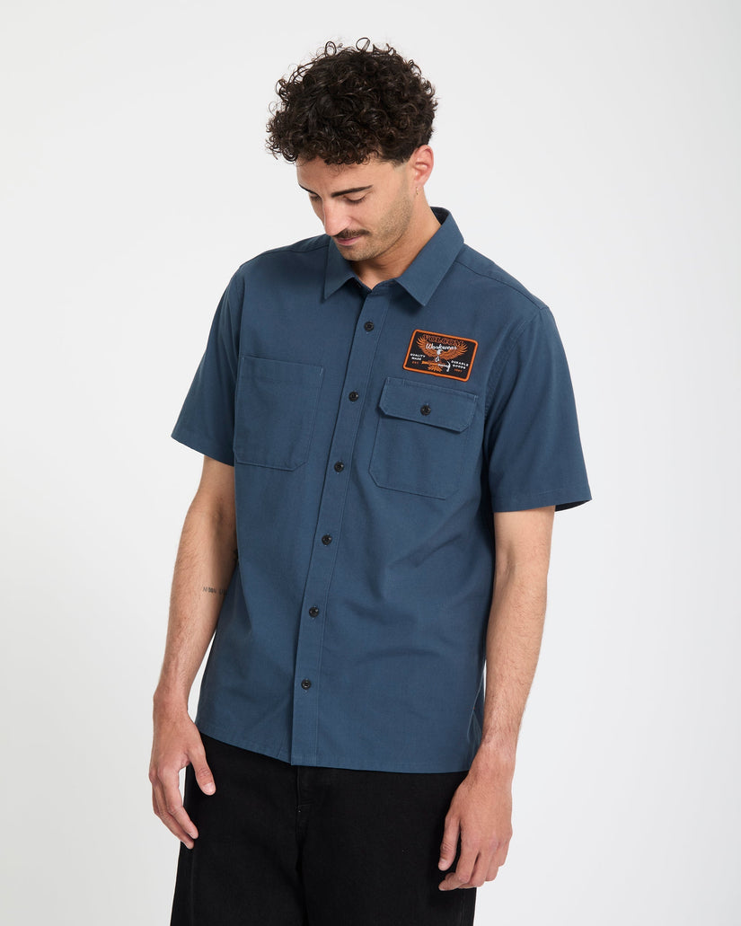 Slab City Shirt - Midnight Blue