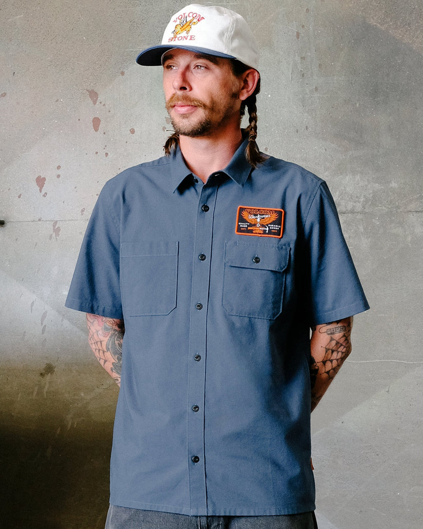 Slab City Shirt - Midnight Blue
