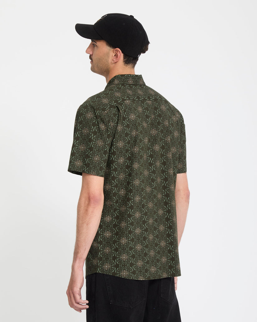 Scaler Stone Woven Shirt - Squadron Green