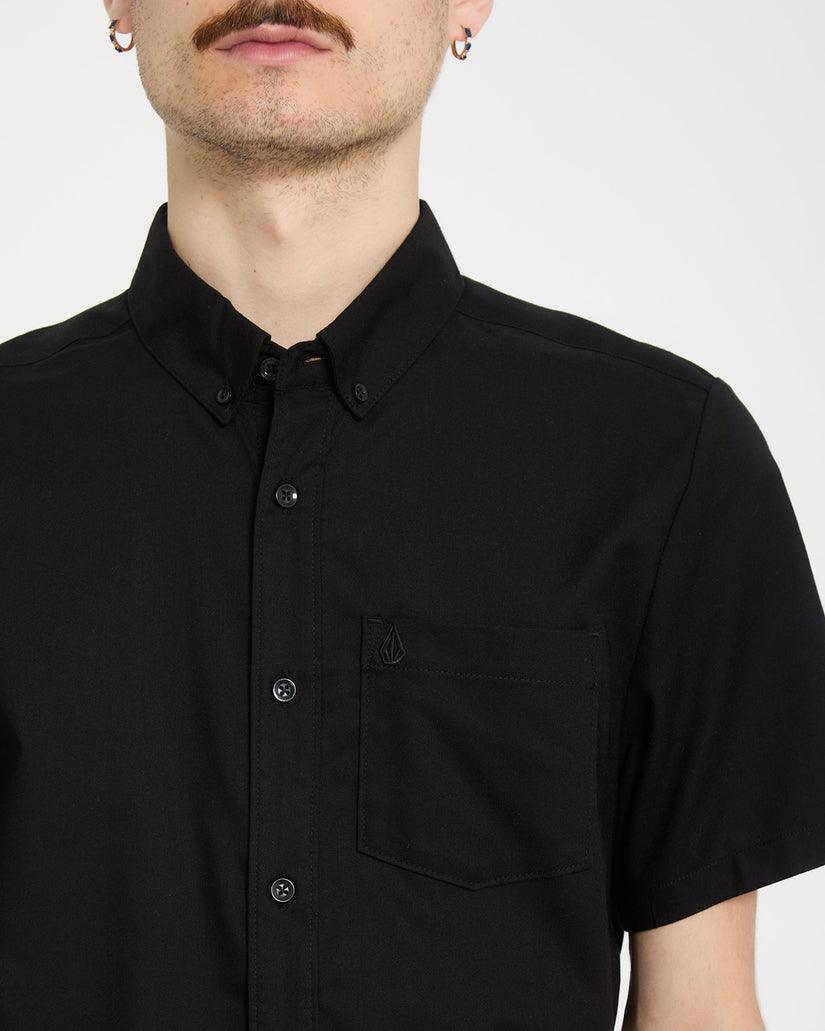 Everett Oxford Shirt - New Black