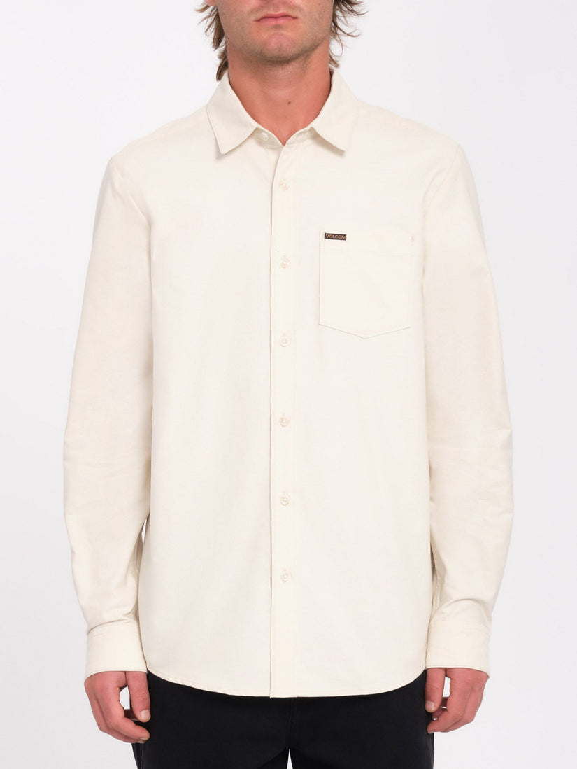 Veeco Oxford Hemd - Dirty White