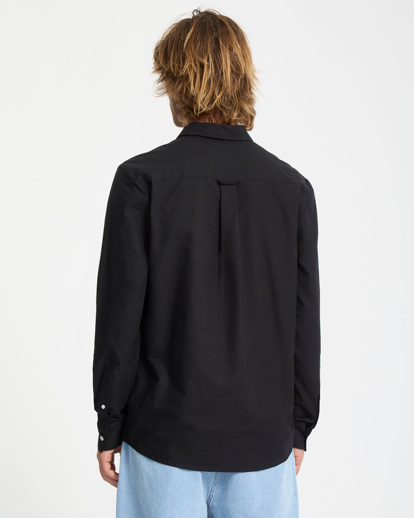 Veeco Oxford-Hemd - Black