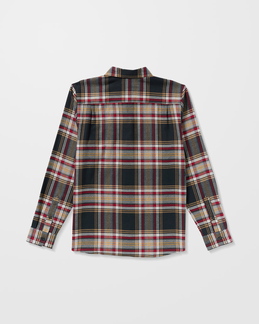 Netastone Flanellhemd - Antique Black