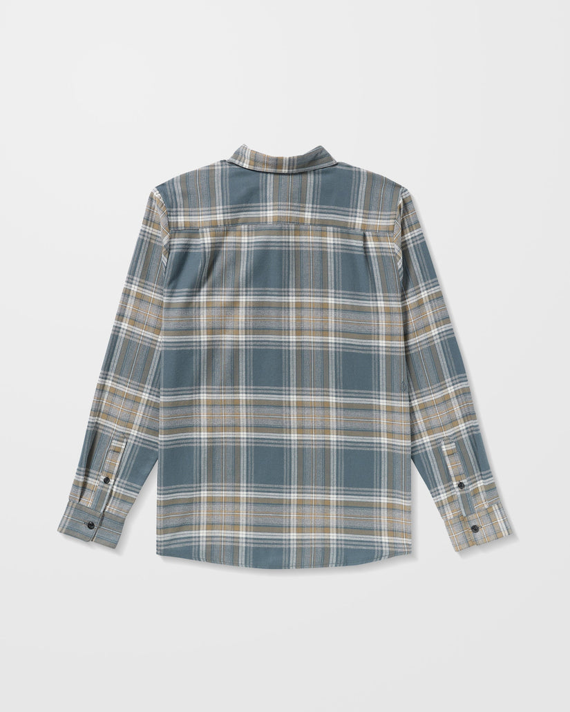 Netastone Flanellhemd - Dark Slate