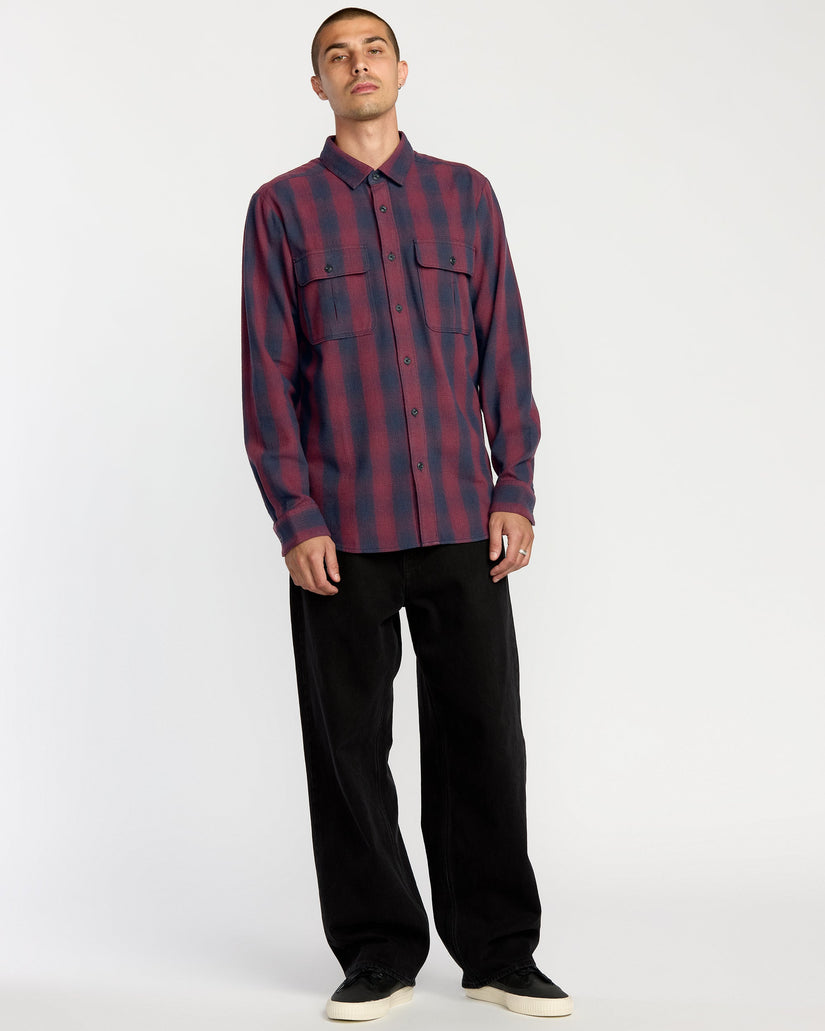 Shadowstone Flanellhemd - Navy