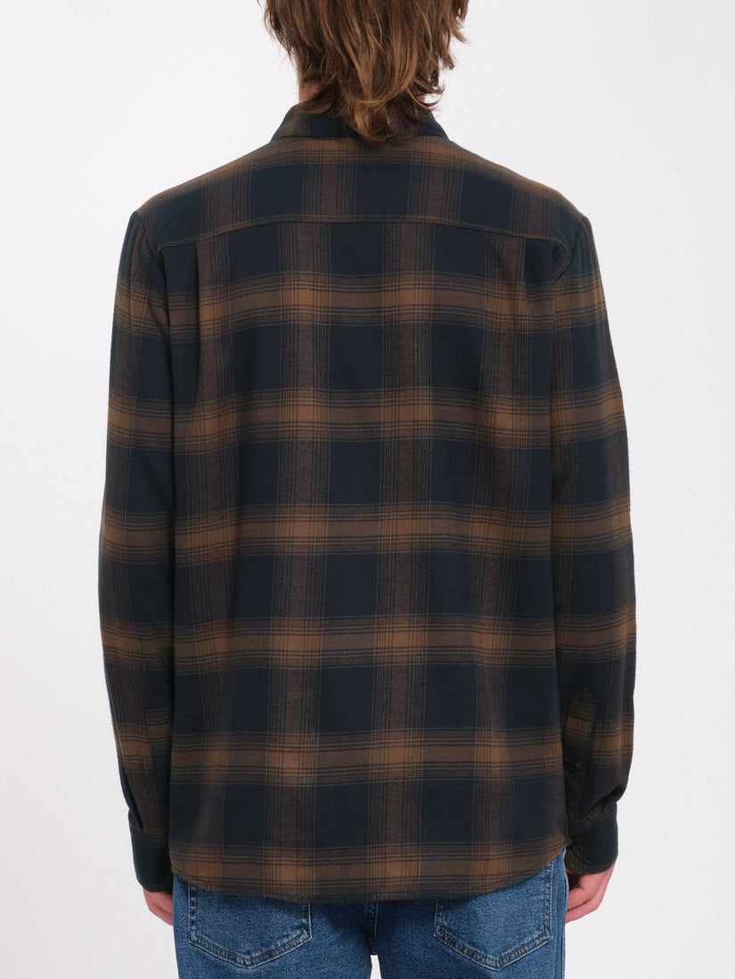 Netastone Flannel Hemd - Dark Earth