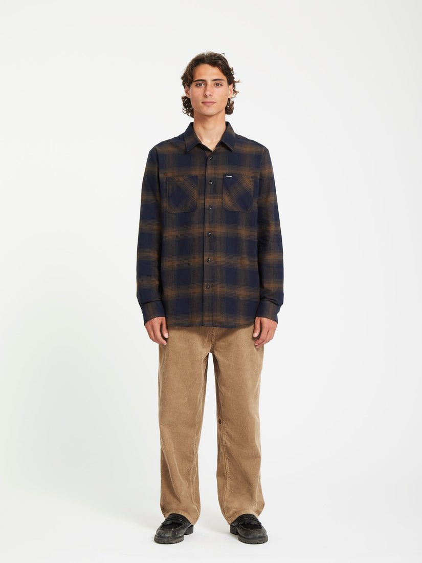 Netastone Flannel Hemd - Dark Earth