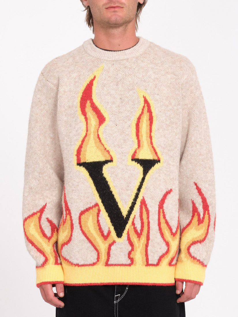 Fergadelic Pullover - Dirty White