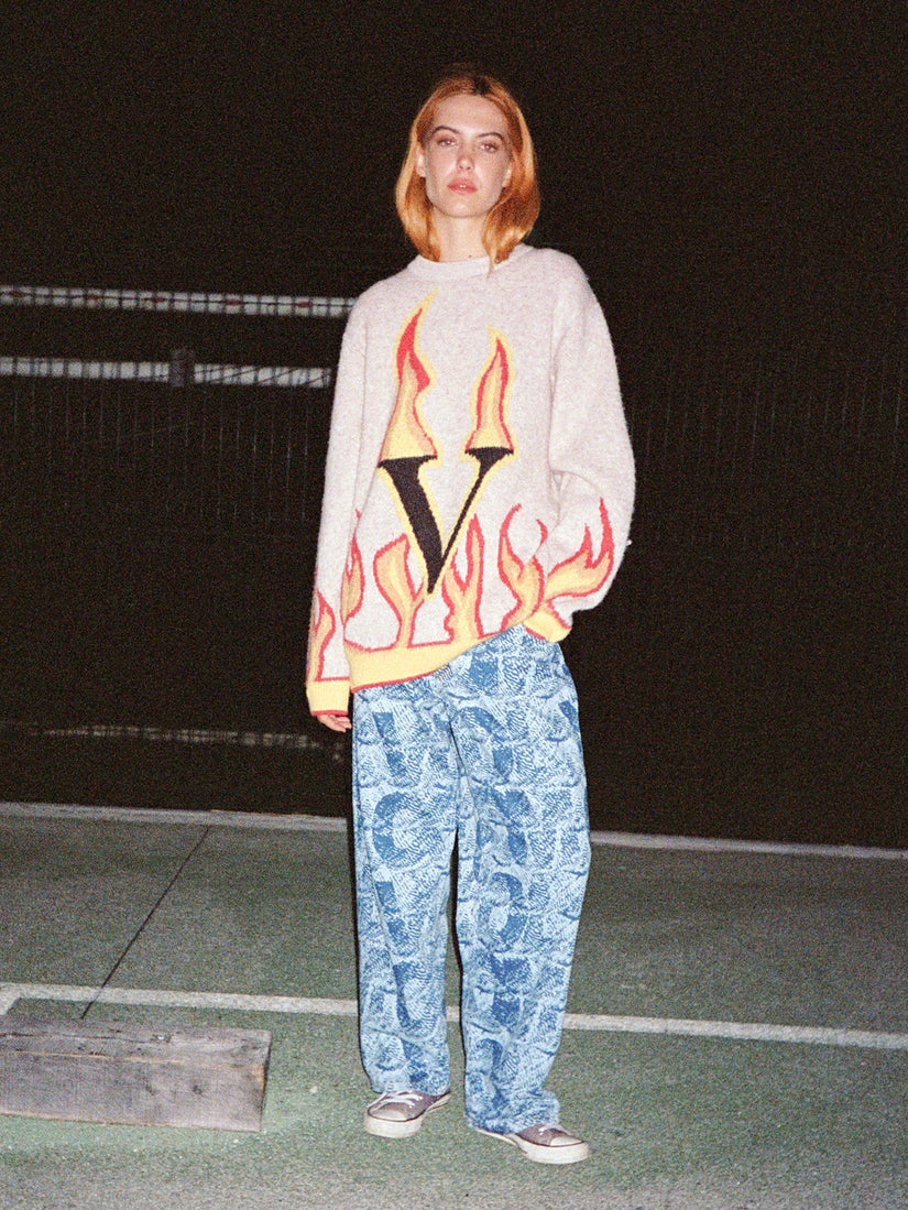Fergadelic Pullover - Dirty White