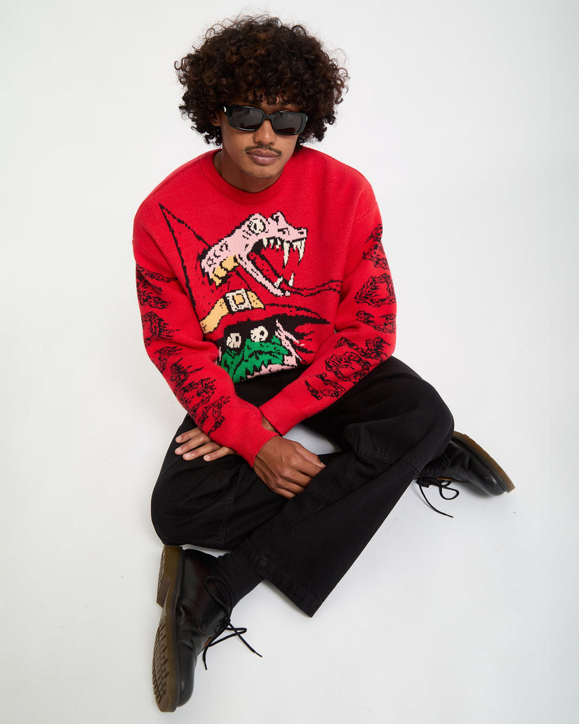 J.J. Villard Pullover - Lifeguard Red