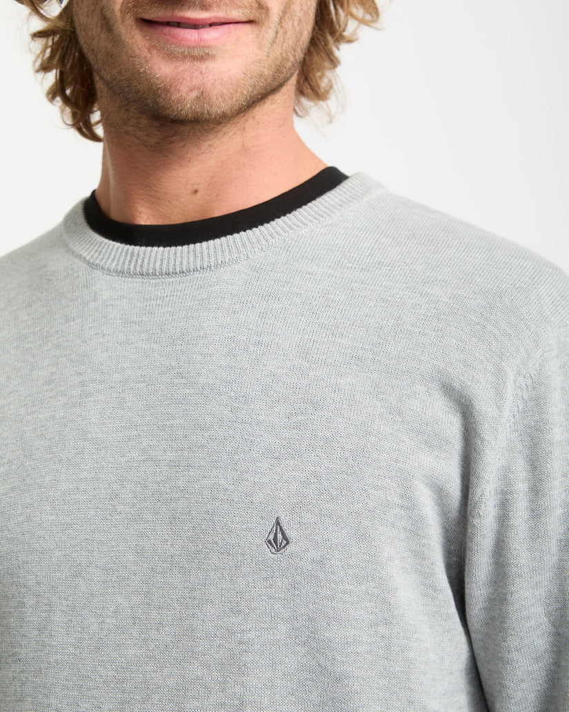 Uperstand Sweater - Light Grey Heather