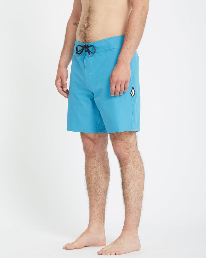 Lido Solid Mod 18" Boardshorts - BAY BLUE