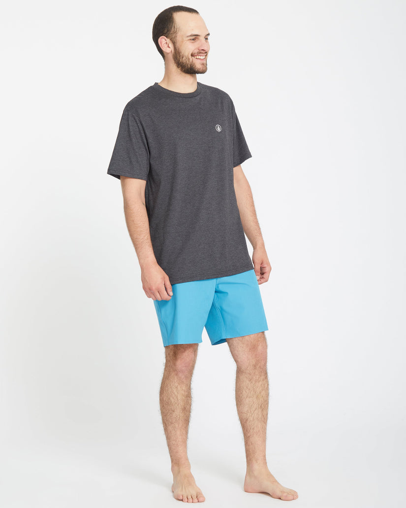 Lido Solid Mod 18" Boardshorts - BAY BLUE