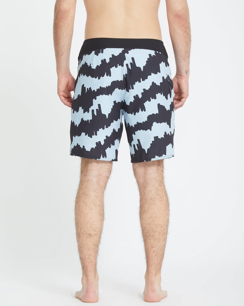 Multifarious Mod 18" Boardshorts - CAROLINA BLUE