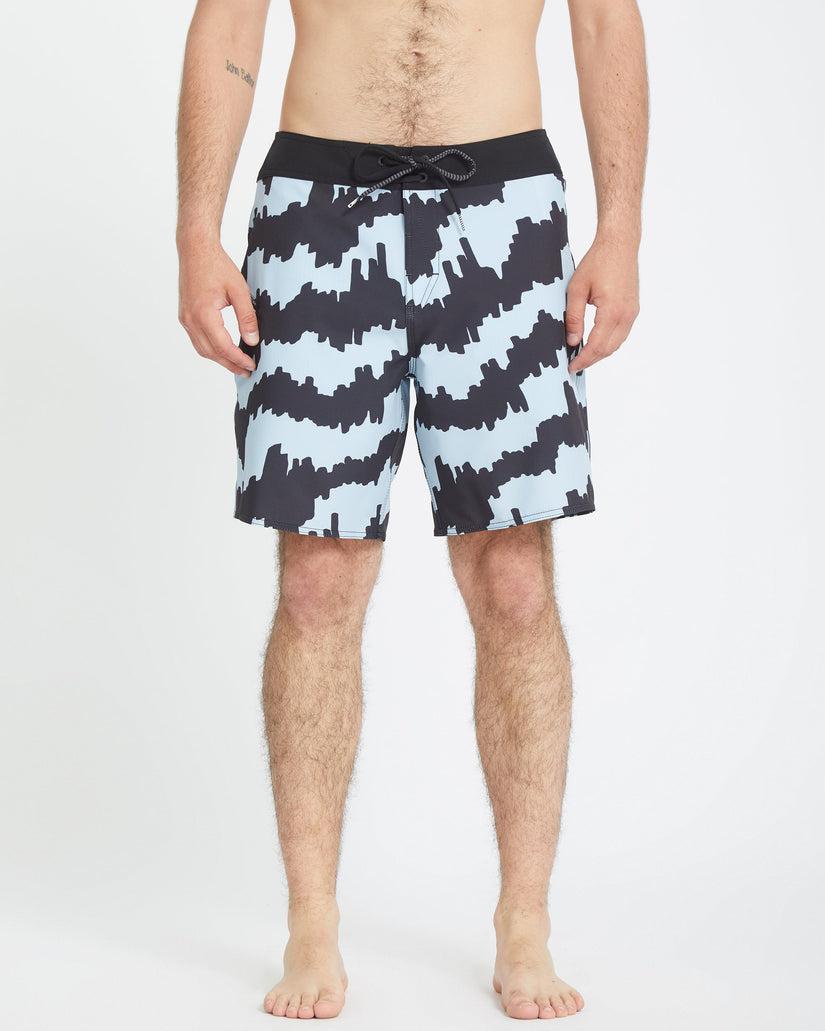 Multifarious Mod 18" Boardshorts - CAROLINA BLUE