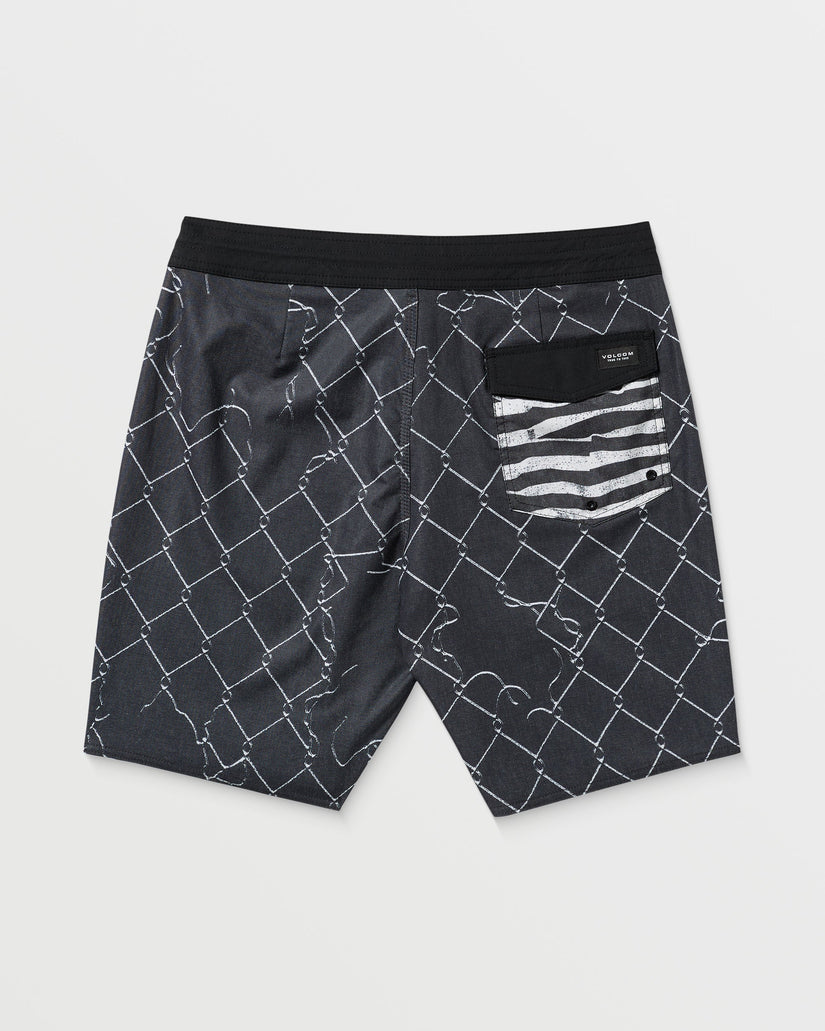 Misdormeaner Stoney 19" Boardshort - Black