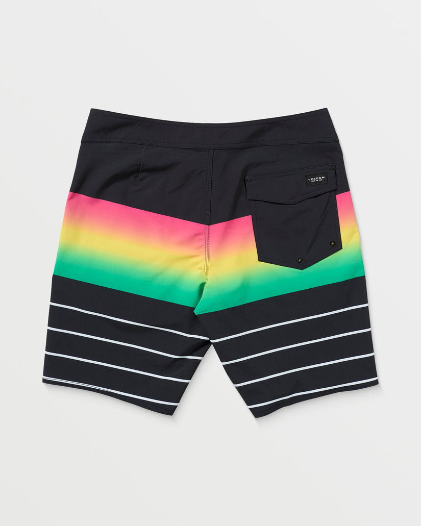 Quarta Fade Mod 19" Boardshorts - NEW BLACK