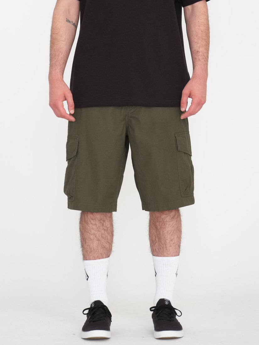 Grande Barracks 22" Cargo Shorts - WINTERMOSS
