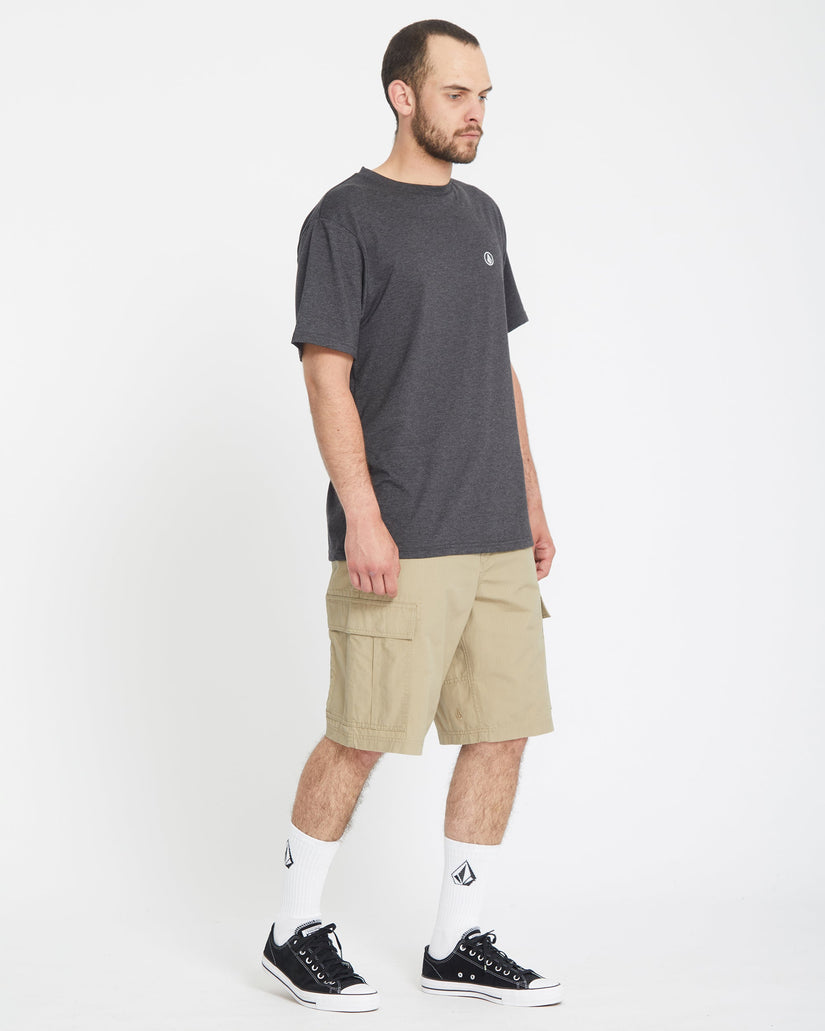 Strange Tripper Cargo 22" Shorts - KHAKI