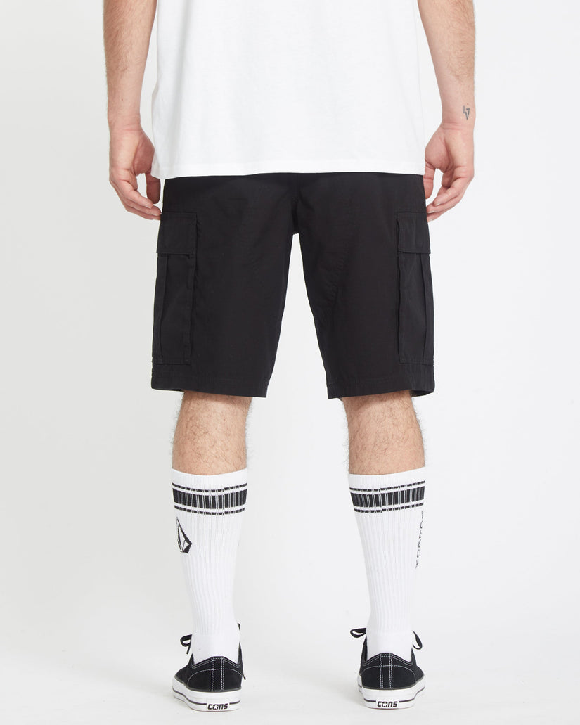 Strange Tripper 22" Cargo Short - Black