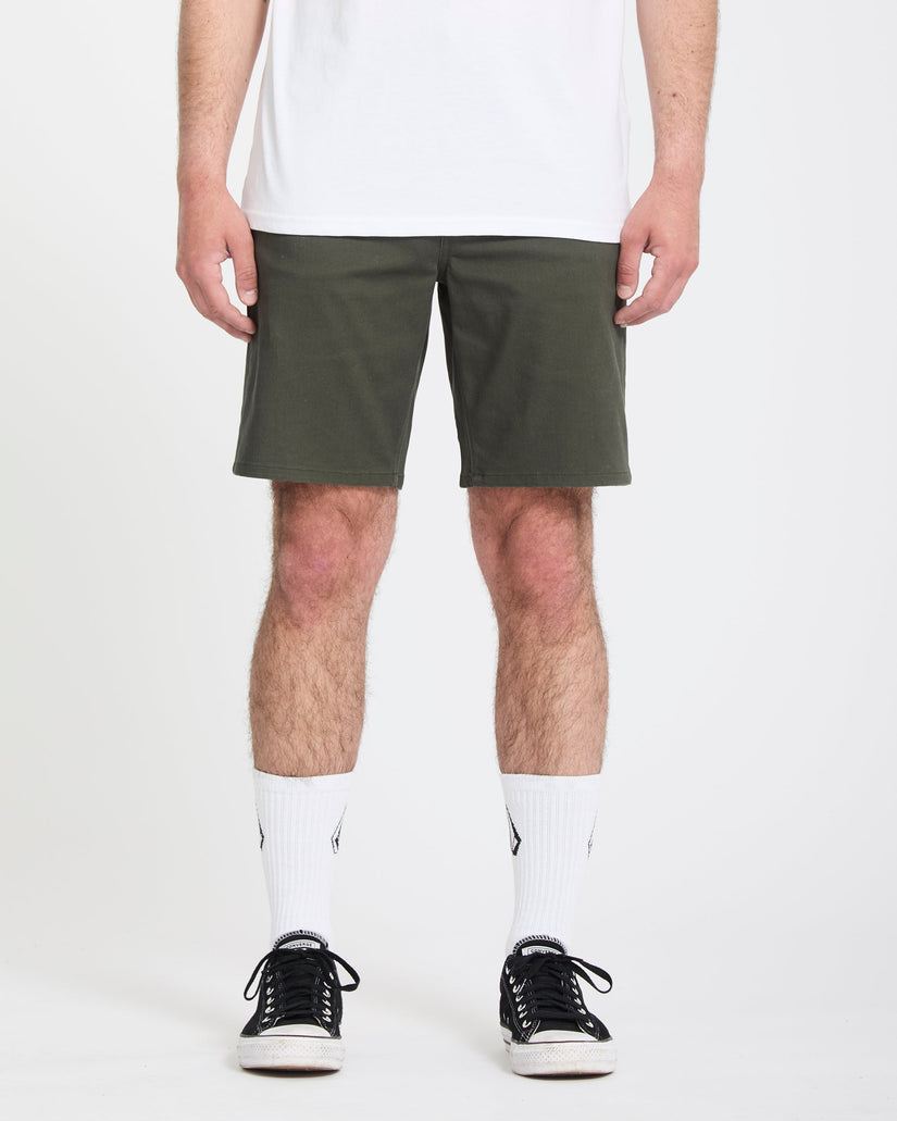 Solver 5 Pocket 19" Twill Short - Squadron Green