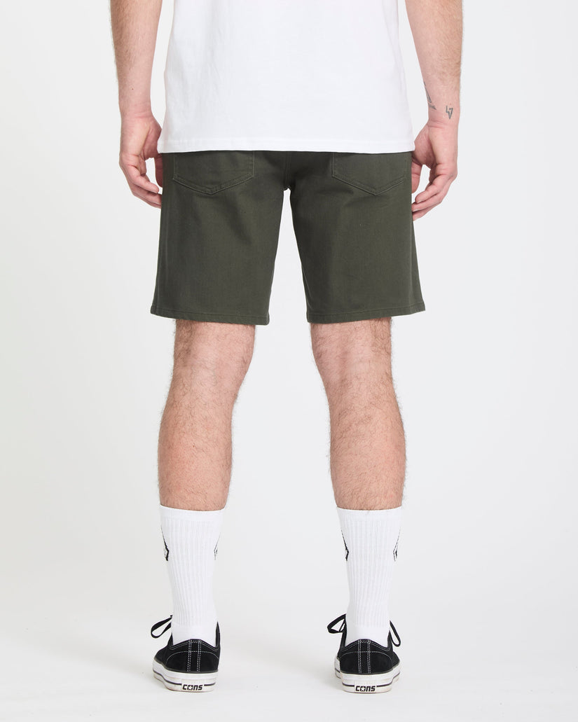 Solver 5 Pocket 19" Twill Short - Squadron Green