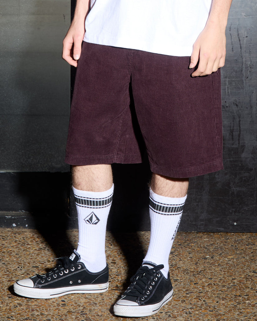 Freazy Loose 22" Elasticated Waist Short - Pistol Punch