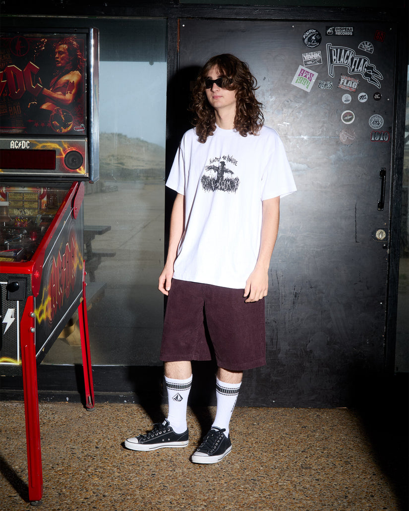 Freazy Loose 22" Elasticated Waist Short - Pistol Punch