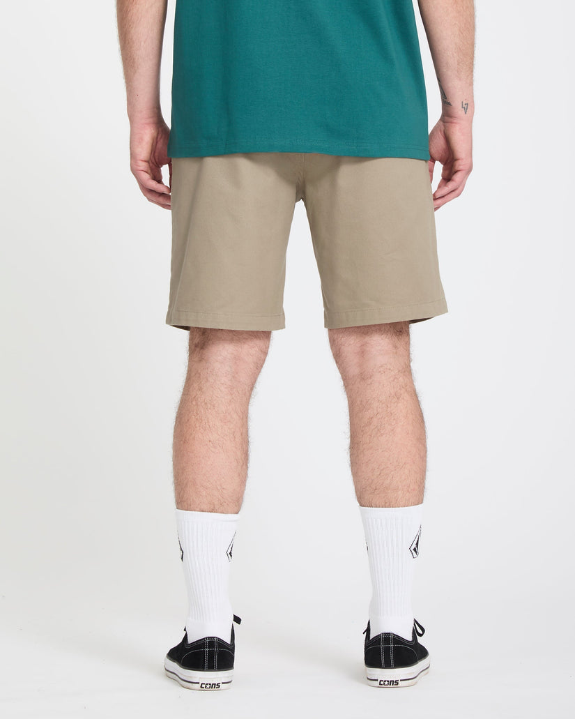 Frickin II 19" Elasticated Waist Short - Khaki