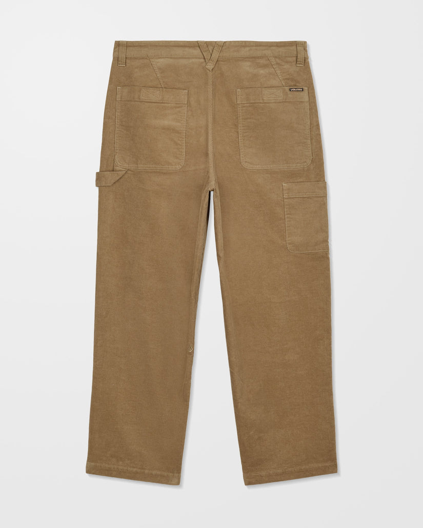 Kraftsman Corduroy Trousers - Dark Khaki