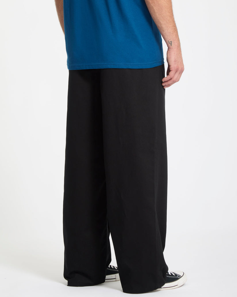 Baggos Bundfaltenhose - Black