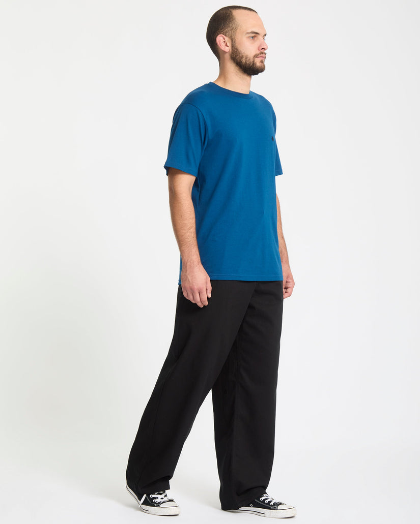 Baggos Bundfaltenhose - Black