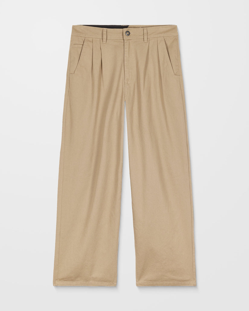 Baggos Bundfaltenhose - Khaki