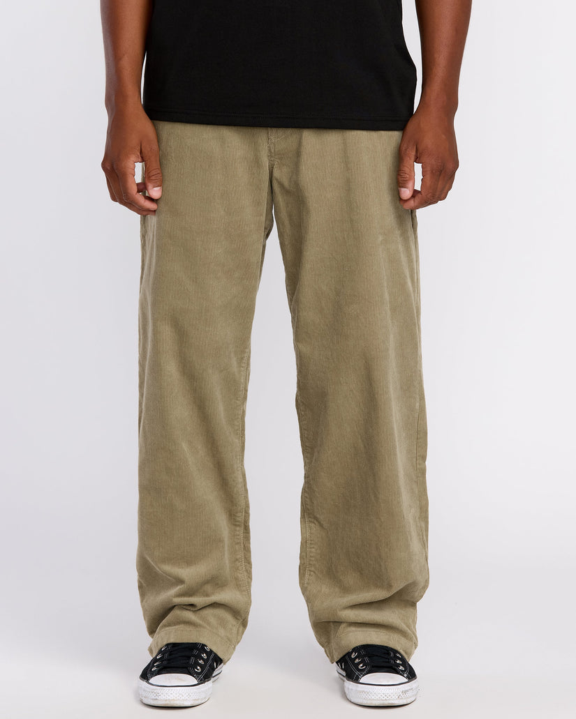 Frickin Loose Tapered Cordhose - Khaki