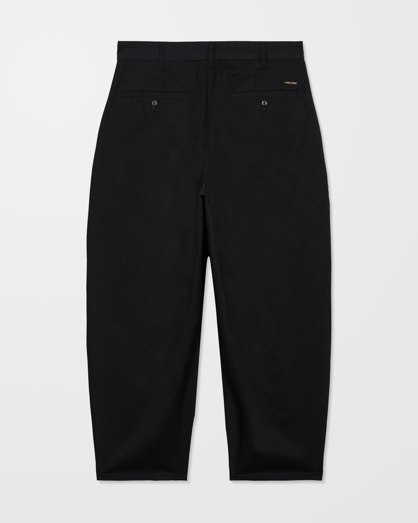 Holter Pleat Trousers - Black