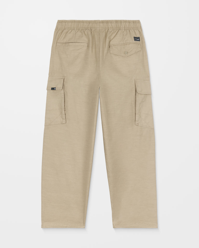 Billow Tapered Cargo-Hose - Khaki