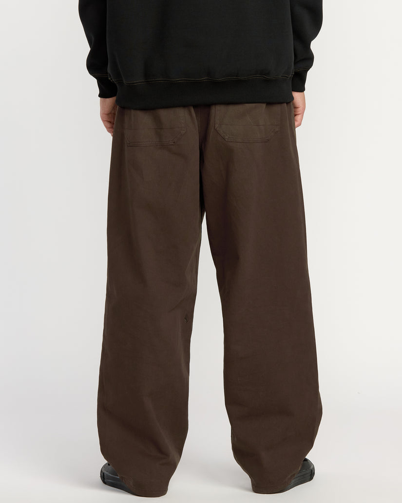 Chillow Bundfaltenhose - Cacao