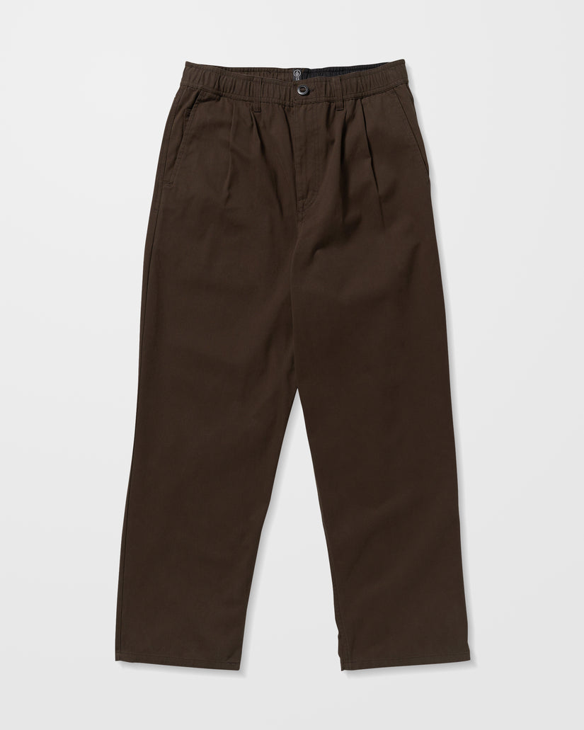 Chillow Bundfaltenhose - Cacao