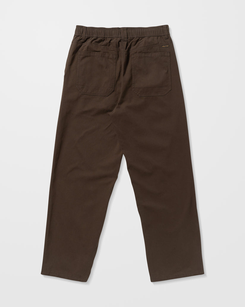Chillow Bundfaltenhose - Cacao