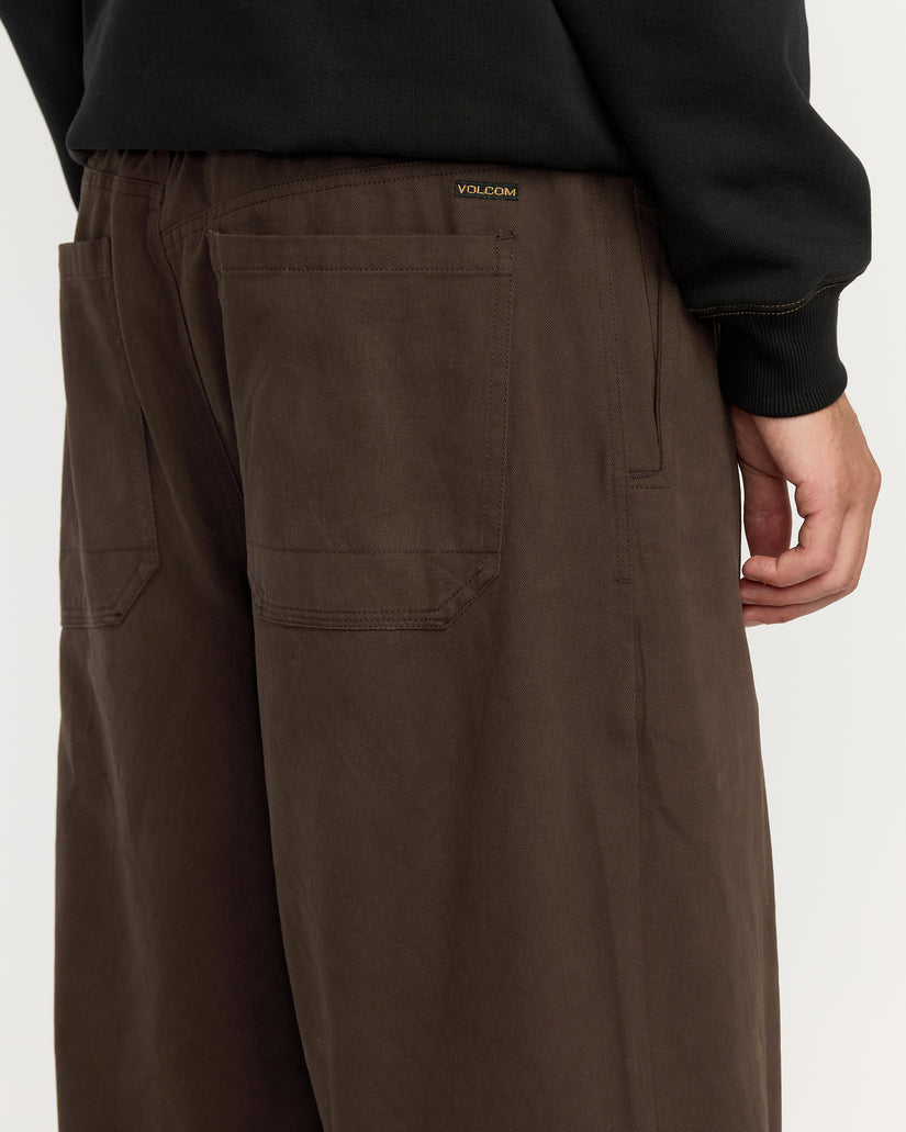 Chillow Bundfaltenhose - Cacao