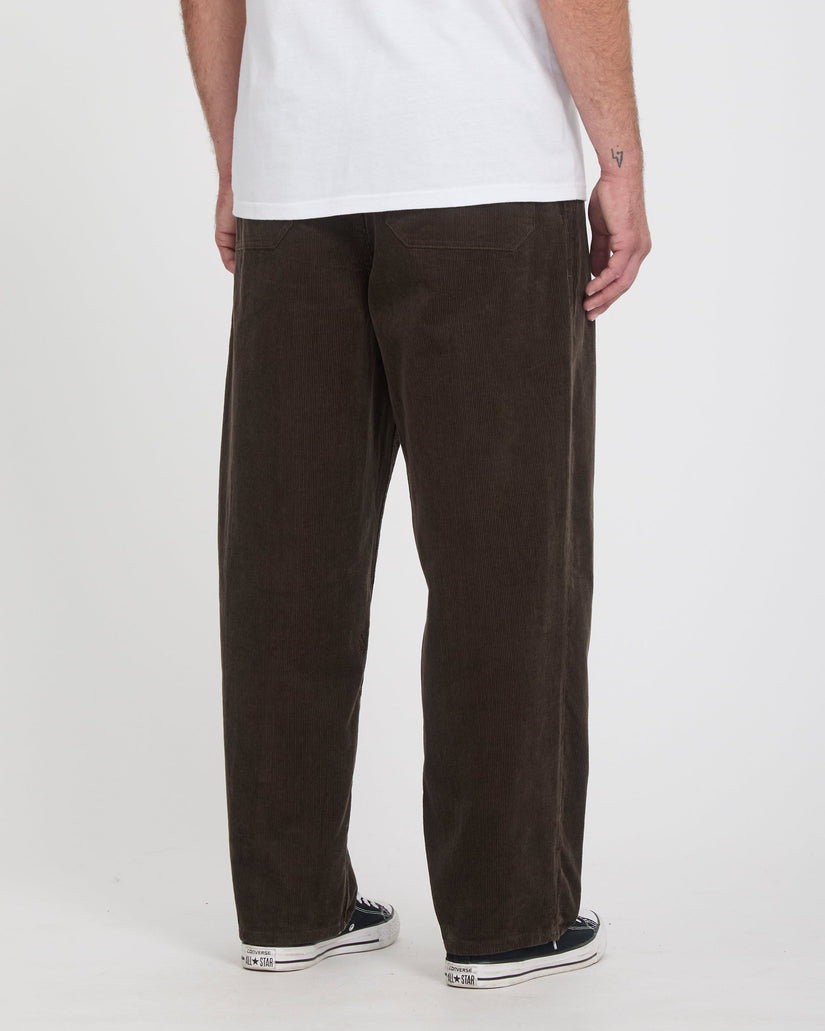 Freazy Loose Corduroy Trousers - Wren