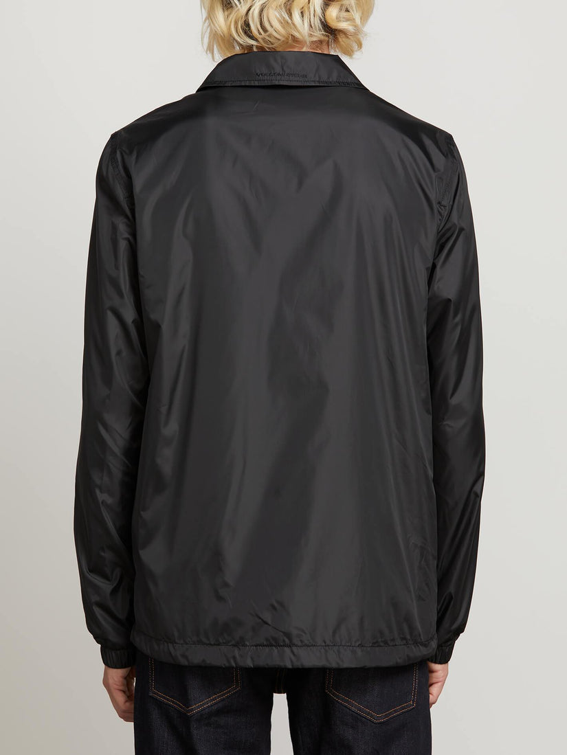 Brews Coach Jacket  - Black Print