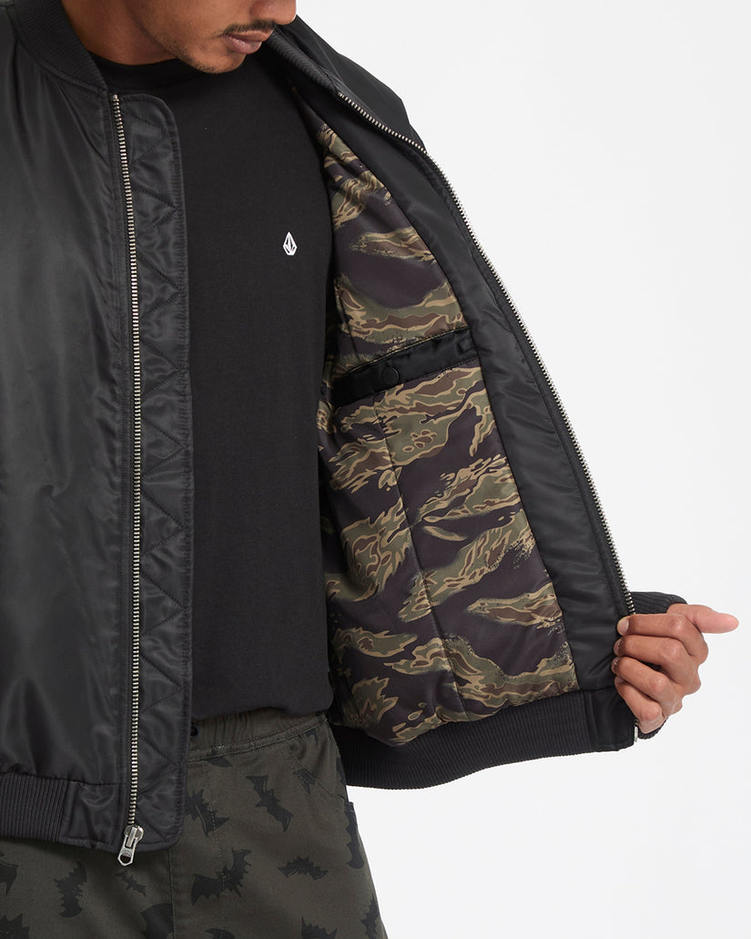 Skullarstone Bomberjacke - Black