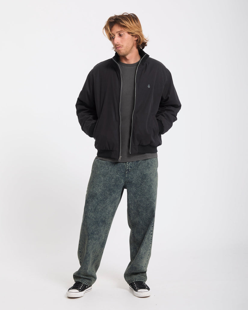 Damerman Bomber Jacket - Black