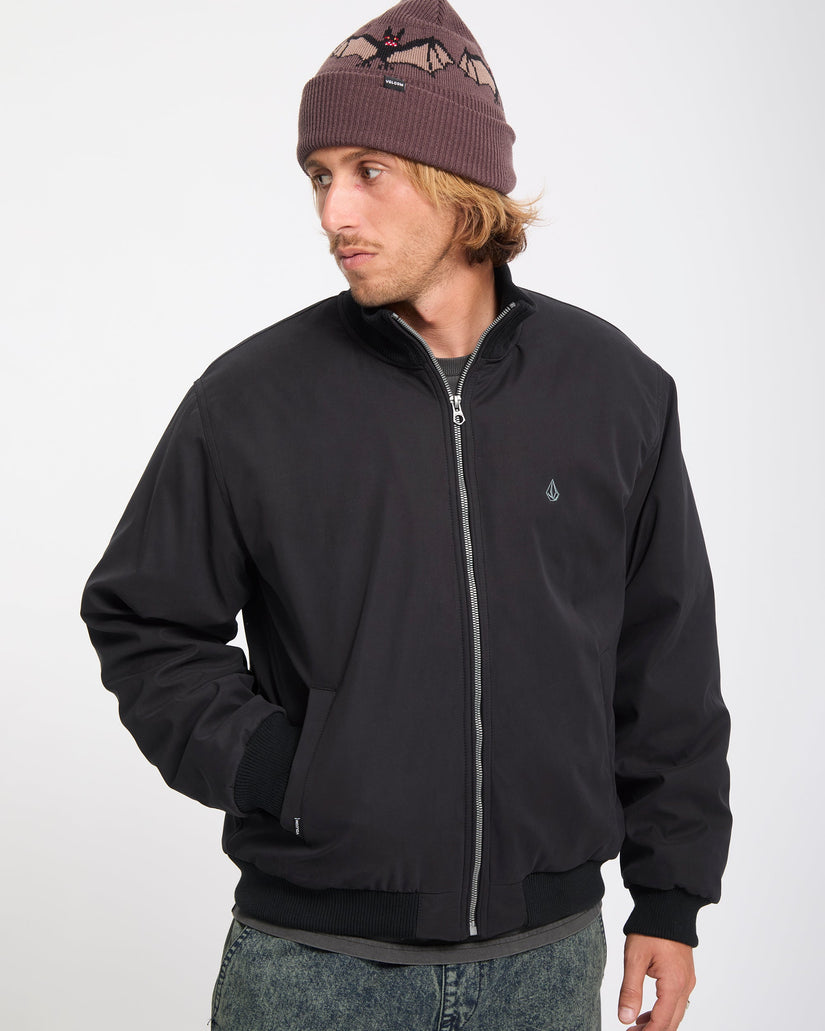 Damerman Bomber Jacket - Black