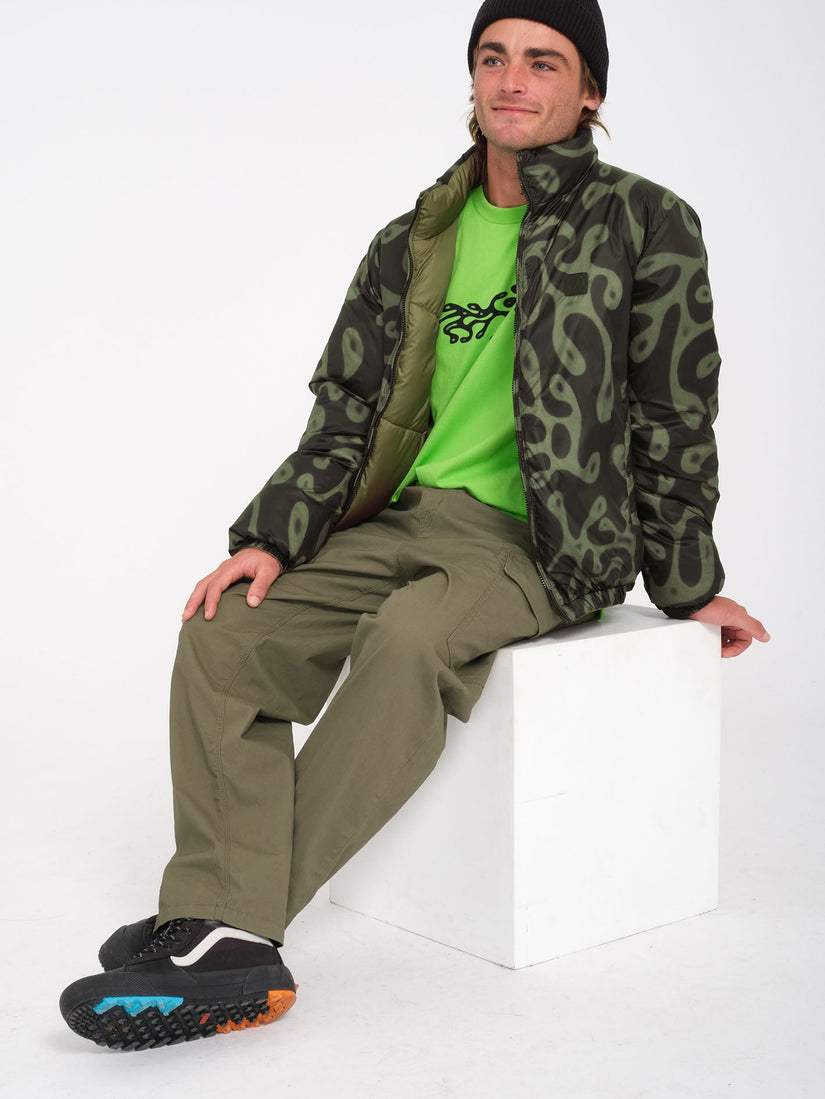 Zephyr Wallstone Jacke (Wendbar) - Wintermoss