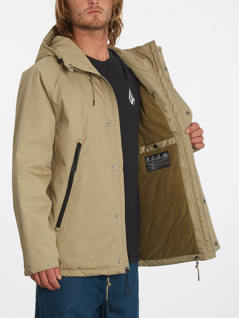 Stoke Stone II 10K Jacke - Khaki